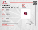 4.60 Carats Pinkish Red Garnet Stone